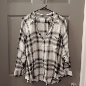 AE Oversized Button Up
